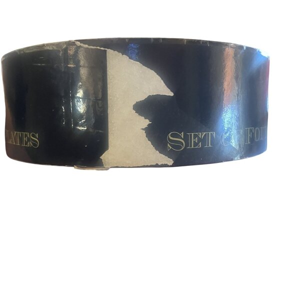 Ahwahnee Hotel Mural Room Woodland Creature Dessert Plate Collection Yosemite - Picture 9 of 10